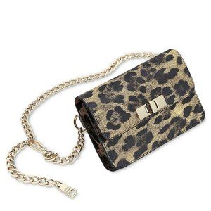 Steve Madden Bobby Leopard Belt Bag, Leopard, S/M